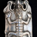 Pendentif Lézard et Vautour - Panama - Coclé